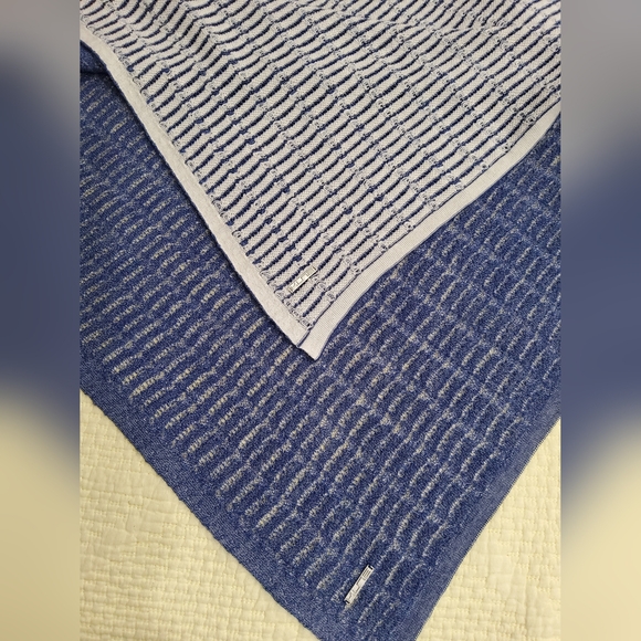 KUNA Jacquard Alpaca Blend Knit Sweater Poncho - Picture 4 of 6